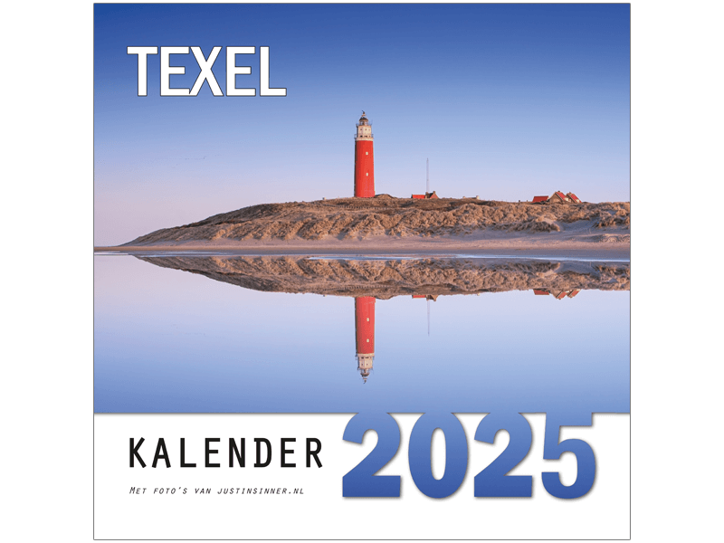 3679001 Kalender 2025 TEXEL 31x31cm Gerkimex